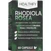 Healthify Rhodiola Rosea Forte Integratori Rodiola Rosea arricchita con Vitamina B6 per Stanchezza Concentrazione Stabilizzatore dell'Umore 60 Capsule Made in Italy