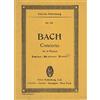 EULENBURG Concerto ré minor: after the lost concerto for violin, flute and oboe. BWV 1063. 3 harpsichords and strings. Partition d'étude.