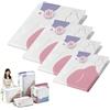 Jeeeun No Pump Vacuum Storage Bags, Press & Seal Space Saver Compression Bag for Clothes, Comforters, Blankets, Bedding (ALL,1)