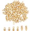 SUPERFINDINGS SUPERFINDING 60 pz 3 Stile Ottone Pendente A Goccia Catena Dorato Estensore Rotondo Ciondola Estensore Catena Proiettile Ciondoli in Ottone Fine Pendenti con Ciondoli A Goccia