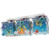 Dalber Lampada da soffitto plafoniera per bambini a 3 luci Rocket Razzo Spaziale Sistema Solare