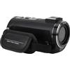 ASHATA Videocamera 5K, videocamera HD WiFi Vlogging per YouTube, touchscreen da 3 pollici, fotocamera Vlogging da 56 MP, zoom digitale 18x, visione notturna IR, anti scossa, con luce di riempimento