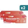 Polaramin Crema Per Dermatiti Eczema Eritemi Prurito Punture Di Insetti Bipacco 2x25gr