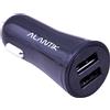 Alantik Caricatore da Auto con 2 porte USB 3.4A (17 Watt)