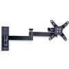 Techly Supporto a muro per TV LED LCD 13-30'' inclinabile 3 snodi nero