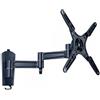 Techly Supporto a Muro per TV LED LCD 13 - 37'' Inclinabile 3 Snodi Nero