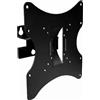 Techly Supporto a Muro Inclinabile per TV 17-42'' Nero