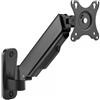 Techly Supporto a Muro con Molla per TV 17-32'' Estensione 39 cm