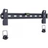 Techly Staffa Muro Fissa Slim con Distanziali TV LED LCD 23-55'' Nero