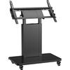 Techly Trolley da Pavimento con Mensola per TV LCD/LED/Plasma 32-70''