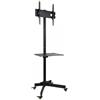 Techly Supporto a Pavimento con Mensola Trolley TV LCD/LED/Plasma 23''-55''