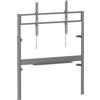 Techly Supporto TV Slimfit Motorizzato da Parete con Altezza Regolabile per TV da 60-110'' con Telecomando