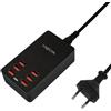 Logilink Caricatore da Tavolo a 6 porte USB 32W Nero