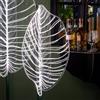 Vesta BEBA PIANTANA IN CRISTALLO ACRILICO DECORATO TRASPARENTE BASE OTTANIO LED 4200°K / 24 Volt - 12 W/Mt