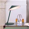Vesta LAMPADA DA TAVOLO GONG WORK 1 LUCE ATTACCO G9 VERDE