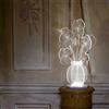 Vesta LAMPADA DA TAVOLO MARGOT ROSA IN CRISTALLO ACRILICO DECORATO LED 4200°K / 24 Volt - 12 W/Mt