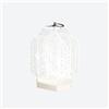 Vesta LAMPADA DA TAVOLO PICCOLA WIRELESS ATENA LED 4200°K / 24 Volt - 12 W/Mt Intensità dimmerabile AVORIO