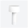 Vesta LAMPADA DA TAVOLO WIRELESS MUSH LED 3W 3000°K 200lm A BATTERIA BIANCO