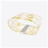 Vesta LAMPADA PICCOLA FUTURE IN CRISTALLO ACRILICO TRASPARENTE E ORO LED 4200°K / 24 Volt - 12 W/Mt