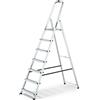 Drabest Scala Domestica In Alluminio A 7 Gradini Portata 125kg