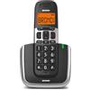 Brondi Cordless Bravo Platinum - Display Retroilluminato, Rubrica 50 Contatti, ECO DECT, Vivavoce, Identificativo Chiamante