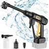 Nananuu Powtree Rondella ad alta pressione per batteria Makita 18 V, pulizia mobile e irrigazione, 21 V, 20 bar, 4 l/min, ugello 6 in 1, senza batteria