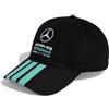 adidas Mercedes AMG Adidas Cappello Berretto Unisex Nero Verde Formula 1 DNA Cotone