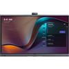 Yealink MeetingBoard 75 Pro 75 4K Soluzione all-in-one con touch screen, 3 telecamere da 50 MP e 16 microfoni MEMS per sale di medie dimensioni