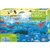 Usborne Verlag Puzzle & Buch: Tiere im Ozean: Set aus 300-teiligem Puzzle und Begleitbuch zum Thema Meeresbewohner - für Kinder ab 7 Jahren
