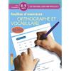 Chantecler Les devoirs - Feuilles d'ex. Orthographe et vocabulaire (8-9 a.): Les devoirs, une aide efficace !