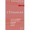 Les Editions Du Cenacle L'Etranger: Fiche de lecture
