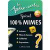 LAROUSSE Apéro-cartes 100% mimes et devinettes