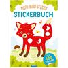 Trötsch Verlag TRÖTSCH - Mein 1. Stickerbuch Fuchs | Kunterbuntes Stickerbuch mit süßen Tiermotiven: Lernbuch zum Erkennen und Zuordnen von Farben durch spielerisches Aufkleben der Sticker | Ab 3 Jahren