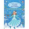 Usborne La princesse des neiges: Avec plus de 250 autocollants réutilisables