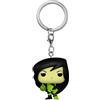 Funko Pop! Keychain: Kim Possible - Shego - Mini Figura in Vinile da Collezione Novità Portachiavi - Riempitivi per Calze - Idea Regalo - Merchandising Ufficiale - TV Fans - Minifigure