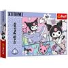 Trefl - Kuromi, Divertimento con Kuromi - Puzzle da 30 pezzi - Puzzle colorato con personaggi delle fiabe, intrattenimento creativo, divertimento per bambini dai 3 anni in su