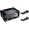 Pull & SPEED Carrera Mercedes-AMG PETRONAS Formula 1 Team - Twinpack 2025 F1 Auto con motore pullback, scala 1:43, include Mercedes-AMG F1 W16 E Performance G. Russell & K. Antonelli, a partire da 3