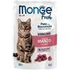 Monge Cat Fresh Patè con Bocconcini Sterilizzato Ricco in Manzo Busta 85gr