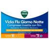 PROCTER & GAMBLE SRL Vicks Flu Giorno Notte 12+4 Compresse Rivestite