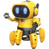 Velleman Robot educativo Tobbie con 2 modalità e 6 zampe, kit STEM interattivo per ragazzi e adulti, giocattolo robotico con luci e suoni, funziona con 4 batterie AAA