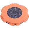 Gucagle Disco rotante per la vita, multifunzione silenzioso, per modellare il corpo, bilancia, attrezzatura per il fitness, per allenamento in ufficio, in plastica, diametro 29 cm, peso (Arancia)
