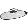 AMONIDA Borsa da Surf in Poliestere Resistente con Copertura Protettiva con Cerniera per Longboard e Shortboard, Dimensioni Argento/ 6.0 e 6.4 (.4)