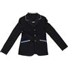 Lylithuif Cappotto da equitazione per bambini, traspirante, leggero, elegante, giacca da equitazione per uomo e donna, tessuto misto cotone, design unisex, allenamento e guida quotidiana (155)