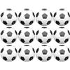 yanwuwa 12 pezzi di ricambio per biliardino da tavolo da calcio balilla palla da tavolo durevole piccolo pallone da calcio piccolo pallone da calcio