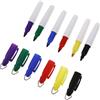 Toyvian 6 Pezzi Penna per Marcatura Permanente per Palline da Golf Design Portatile in Plastica, Segni Chiari per Allineamento Preciso su Campo da Golf