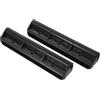ULTECHNOVO 2 Pezzi Gancio per Sedile di Kayak Gonfiabile in PVC Nero Design a 3 Fori, Accessorio Portatile e Anti-invecchiamento per Sostituzione Ganci Sedile Barca e Viaggio