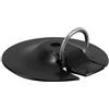 Toyvian Supporto per Telecamera Bianco per Tavola da Surf e Paddleboard, Installazione Facile in Plastica, Staffa Fissa Compatibile per Sport Acquatici
