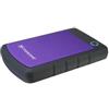 Transcend StoreJet 25H3 - 4000 GB - 2.5″ - 3.2 Gen 1 (3.1 Gen 1) - Nero - Porpora - TS4TSJ25H3P