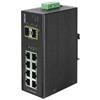 Planet IGS-10020MT - Switch - managed - 8 x 10/100/1000 + 2 x Gigabit SFP - IGS-10020MT