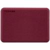 Toshiba Disco rigido esterno Toshiba Canvio Advance da 4000 GB rosso - HDTCA40ER3CA
